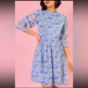 Ivy City Monet Dress 14 NWT Floral